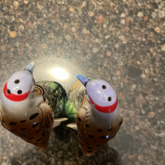 Vintage Enesco Japan Bird Salt & Pepper Shakers - Picture 3 of 7
